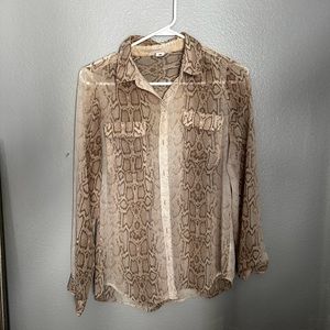 snake blouse